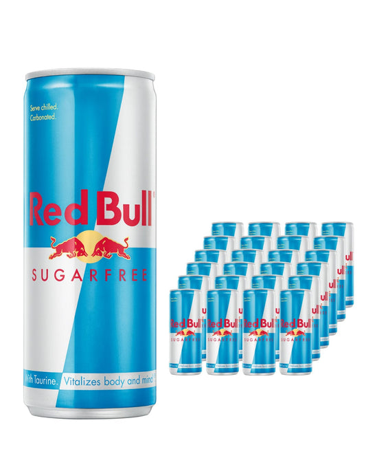 Red Bull Sugar Free Energy Drink Multipack, 48 x 250 ml